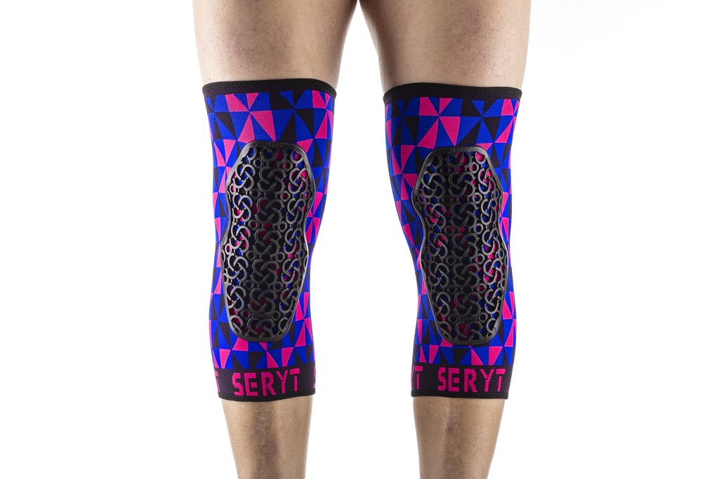 RODILLERA SERYT ARLECCHINO PINK BLUE 