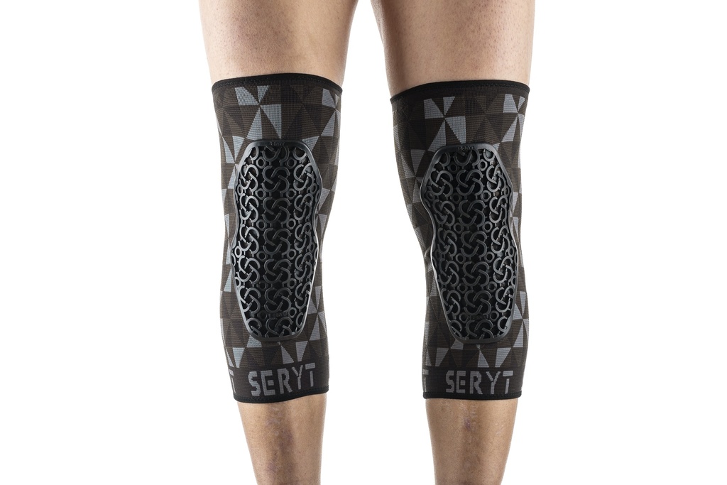RODILLERA SERYT ARLECCHINO GREY BLACK 