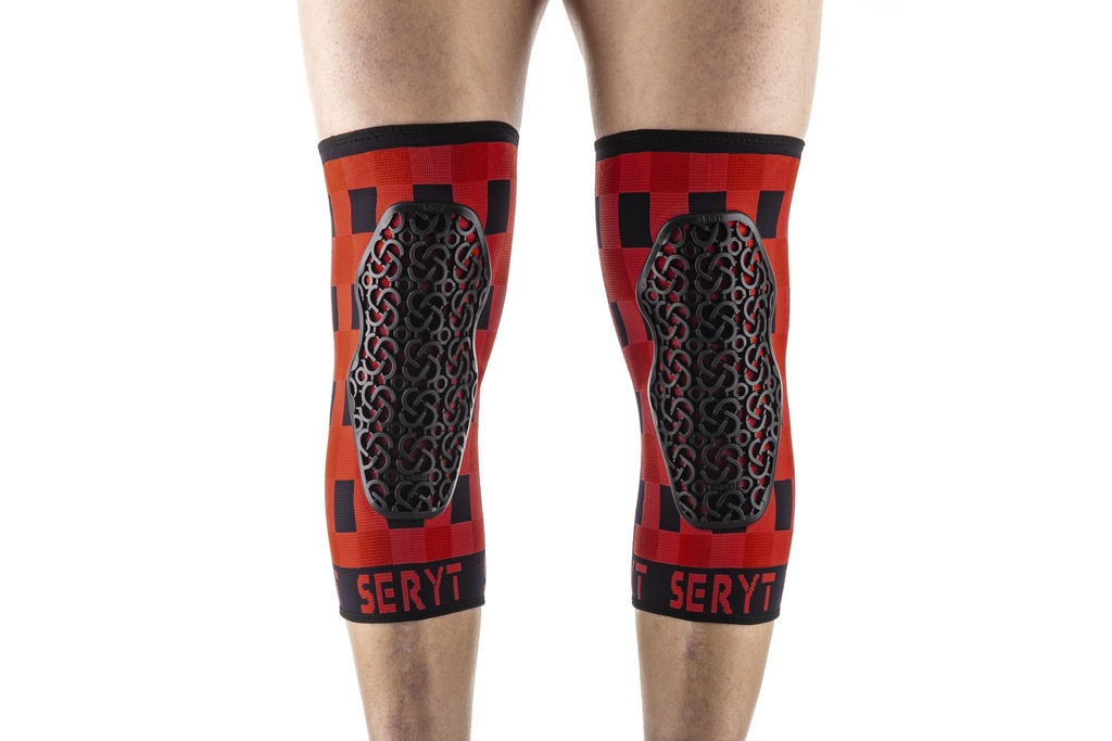 RODILLERA SERYT CHECKER RED 