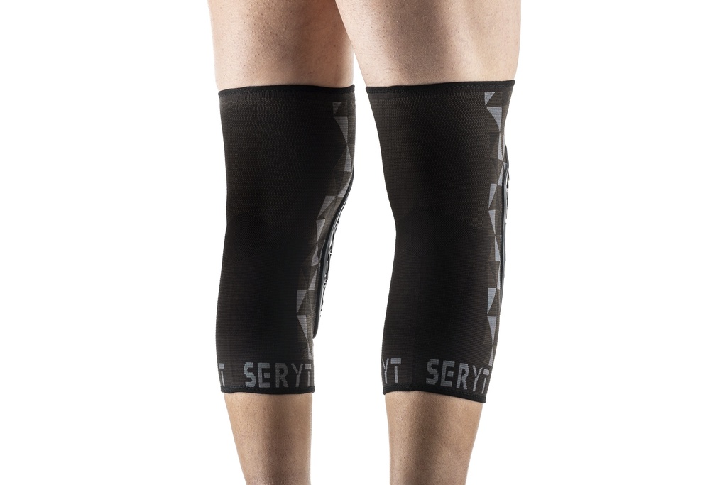 RODILLERA SERYT ARLECCHINO GREY BLACK 