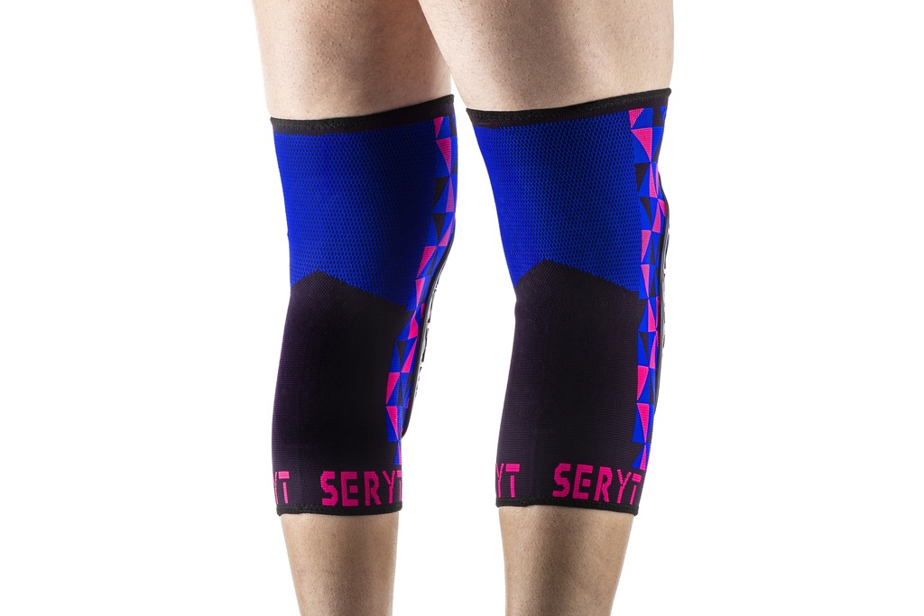 RODILLERA SERYT ARLECCHINO PINK BLUE 