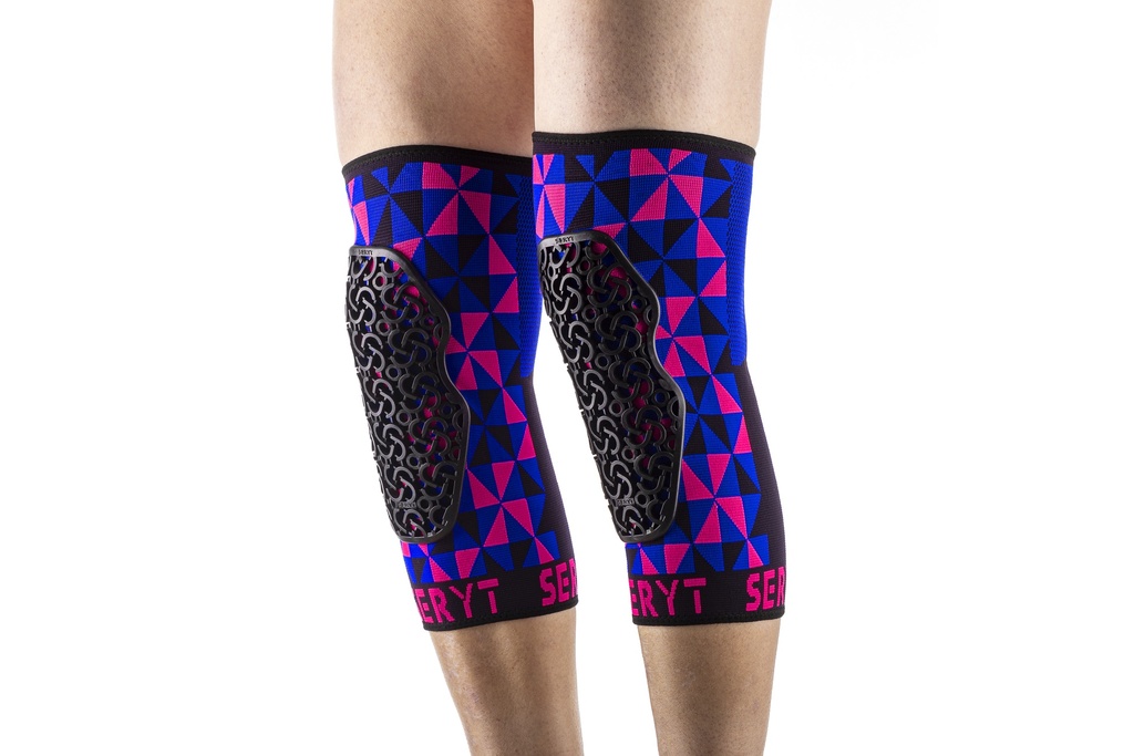 RODILLERA SERYT ARLECCHINO PINK BLUE 