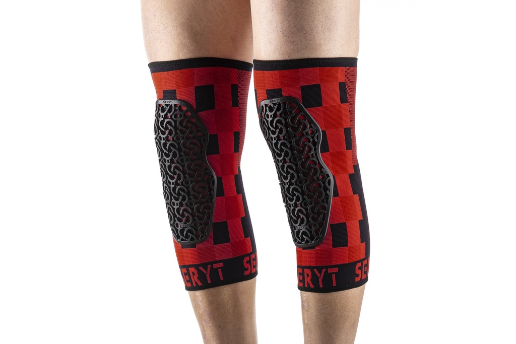 RODILLERA SERYT CHECKER RED 