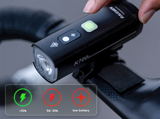 Ravemen K700 bicycle light
