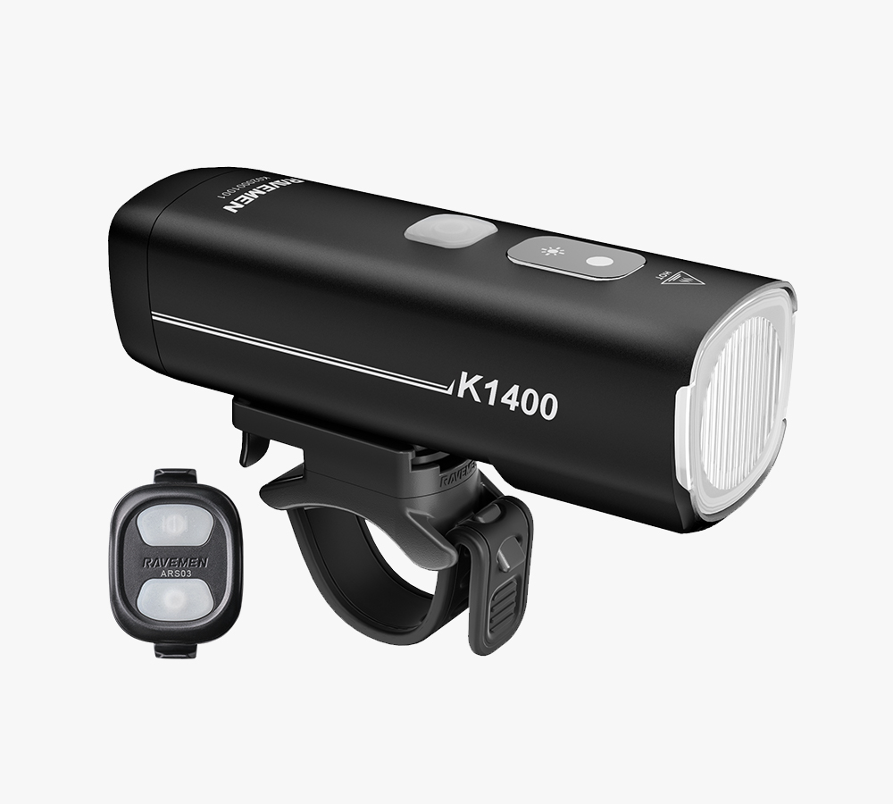 Ravemen K1400 bicycle light
