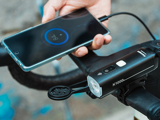 Ravemen K1000 bicycle light
