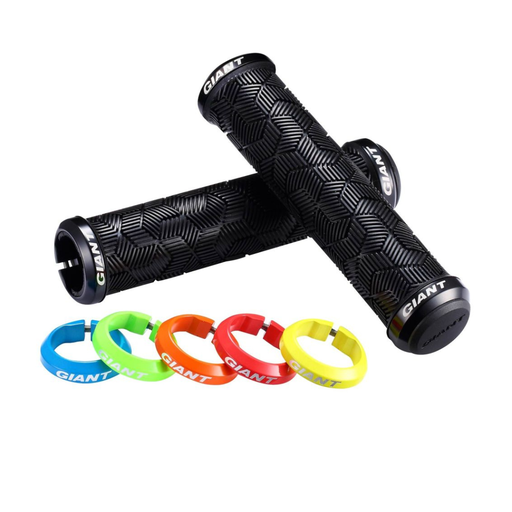 [190000100] PUÑOS GIANT GIANT TACTAL DOUBLE LOCK-ON GRIP BLACK