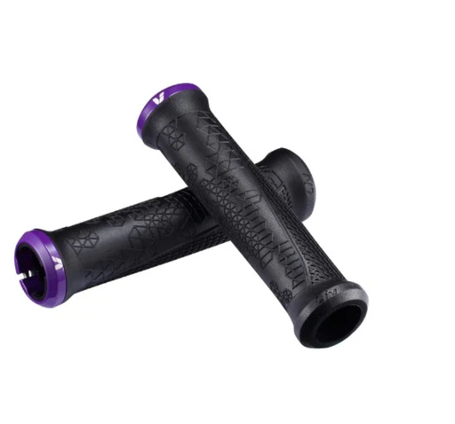 [190000176] PUÑOS LIV LIV SUPERA SINGLE LOCK-ON GRIP BLACK/PURPLE