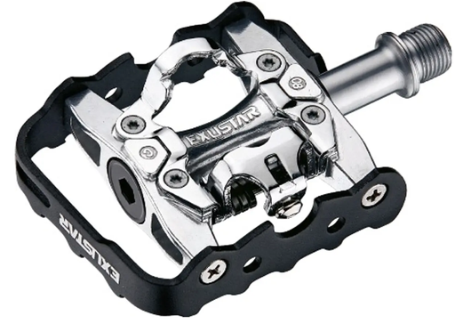 [PM812] PEDALES EXUSTAR 812 DOB FUNC ALUMINIO